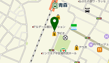 au Style &ラビナの地図画像