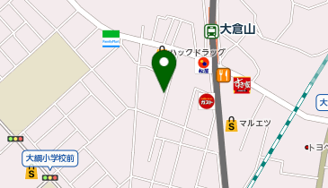 オリックスカーシェア 大倉山駅前(ふじみ)の地図画像