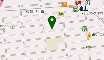 オリックスカーシェア 池上7丁目北の地図画像