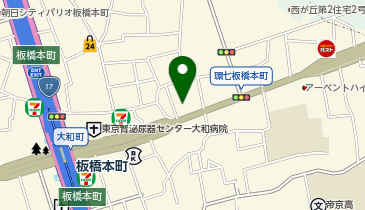 オリックスカーシェア 板橋本町駅前の地図画像