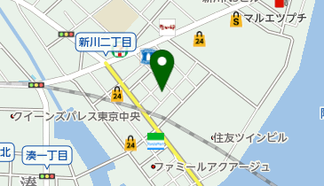 オリックスカーシェア 新川2丁目の地図画像