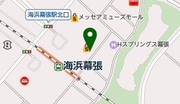 オリックスカーシェア 海浜幕張駅北口の地図画像