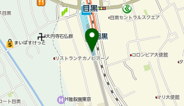 オリックスカーシェア 目黒駅前(3階)の地図画像