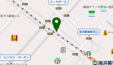 オリックスカーシェア 海浜幕張駅西の地図画像