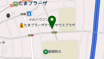 オリックスカーシェア たまプラーザ駅南口の地図画像