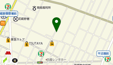 オリックスカーシェア 三鷹駅北口の地図画像