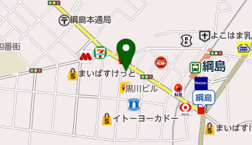 オリックスカーシェア 綱島西2丁目の地図画像