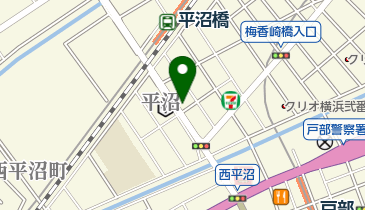 オリックスカーシェア 西区平沼2丁目Aの地図画像