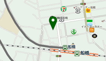 オリックスカーシェア 船橋駅北口本町7丁目Bの地図画像