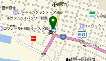 オリックスカーシェア 那覇西町(オリックスレンタカー)の地図画像