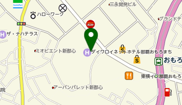 オリックスカーシェア 那覇新都心センタービルの地図画像