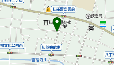 オリックスカーシェア 上荻4丁目の地図画像