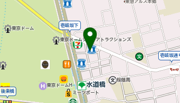 オリックスカーシェア 文京区本郷1丁目の地図画像