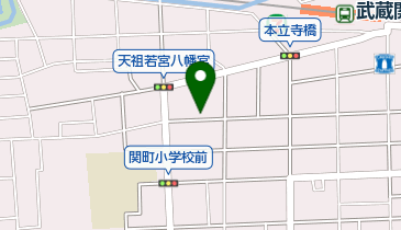 オリックスカーシェア 関町北2丁目の地図画像