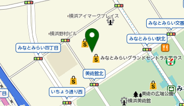 オリックスカーシェア みなとみらいセントラルタワー(No.13)の地図画像