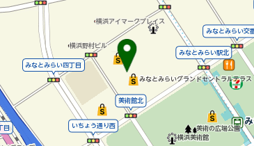 オリックスカーシェア みなとみらいセントラルタワー(No.14)の地図画像