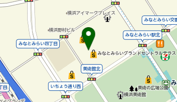 オリックスカーシェア みなとみらいセントラルタワー(No.16)の地図画像