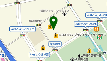 オリックスカーシェア みなとみらいセントラルタワー(No.19)の地図画像