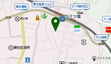 オリックスカーシェア 三ツ境駅南口の地図画像