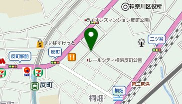 オリックスカーシェア 反町1丁目の地図画像