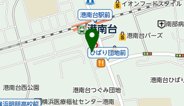 オリックスカーシェア 港南台駅前の地図画像