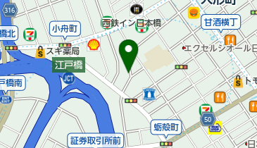 オリックスカーシェア 日本橋小網町16番地の地図画像