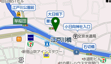 オリックスカーシェア 文京区水道2丁目の地図画像