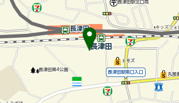 オリックスカーシェア (新)長津田駅南口の地図画像