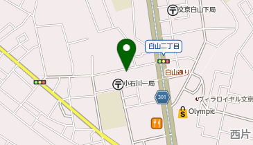 オリックスカーシェア 小石川1丁目の地図画像