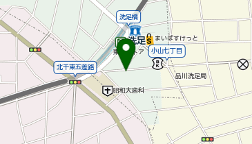 オリックスカーシェア 洗足2丁目の地図画像