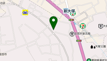 オリックスカーシェア 文京区大塚5丁目の地図画像