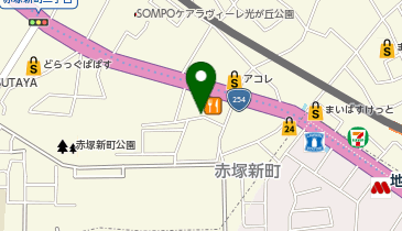 オリックスカーシェア 赤塚新町3丁目の地図画像