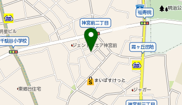 オリックスカーシェア 神宮前2丁目の地図画像