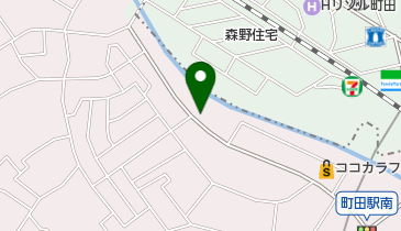 オリックスカーシェア 町田駅南の地図画像