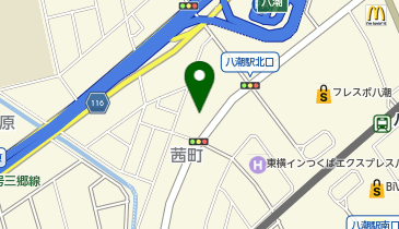 オリックスカーシェア 八潮駅北口の地図画像