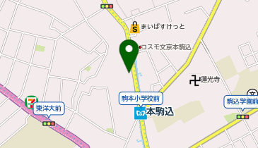 オリックスカーシェア 本駒込駅前の地図画像
