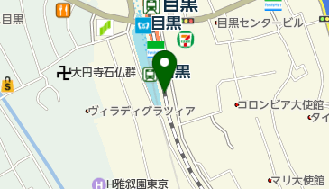 オリックスカーシェア 目黒駅前(2階)の地図画像