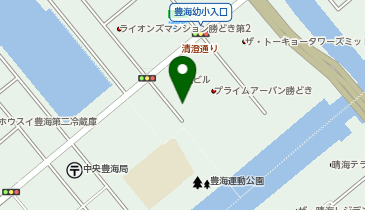 オリックスカーシェア プライマル勝どきの地図画像