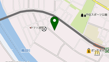オリックスカーシェア 千住大橋駅西Bの地図画像