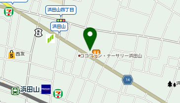 オリックスカーシェア 浜田山駅北口Bの地図画像