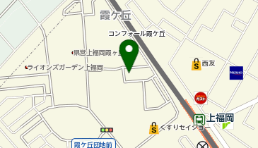 オリックスカーシェア 上福岡駅西口(UR)の地図画像