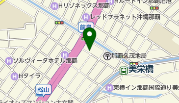 オリックスカーシェア 美栄橋駅前の地図画像