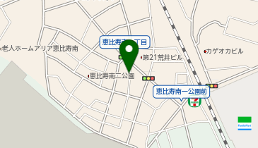 オリックスカーシェア 恵比寿南2丁目Cの地図画像