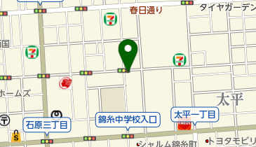 オリックスカーシェア 墨田区石原4丁目の地図画像