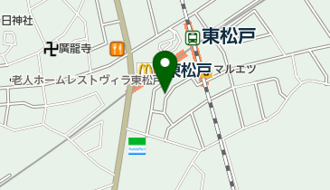 オリックスカーシェア 東松戸駅前の地図画像