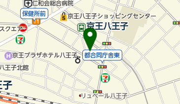 オリックスカーシェア 京王八王子駅南の地図画像