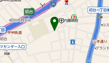 オリックスカーシェア NPC初台の地図画像