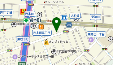 オリックスカーシェア 岩本町駅南の地図画像