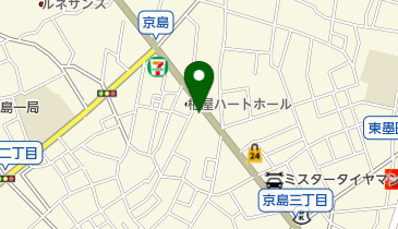 オリックスカーシェア 京島3丁目の地図画像