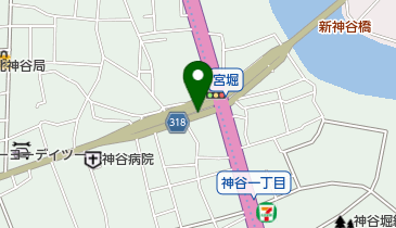オリックスカーシェア 神谷陸橋の地図画像